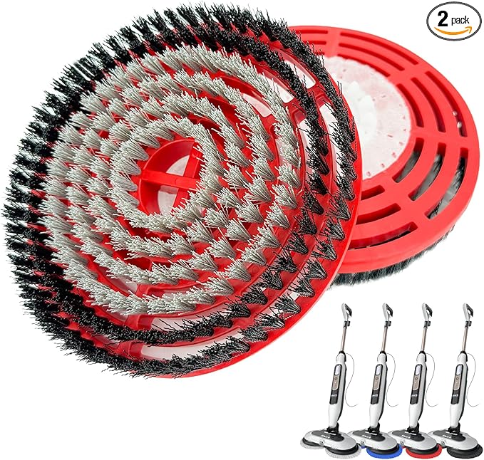 Steam Cleaner Mop Replacement Brush Heads
