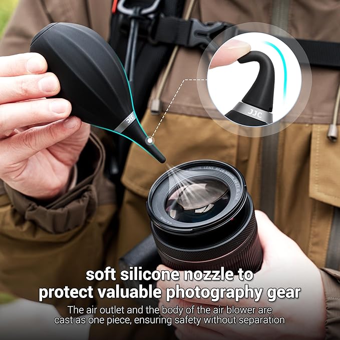 Soft Tip Silicone Camera Dust Blower Lens Air Blower
