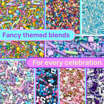 Sprinkles | 8 oz | Gold sugars | Manvscakes | Star sugar