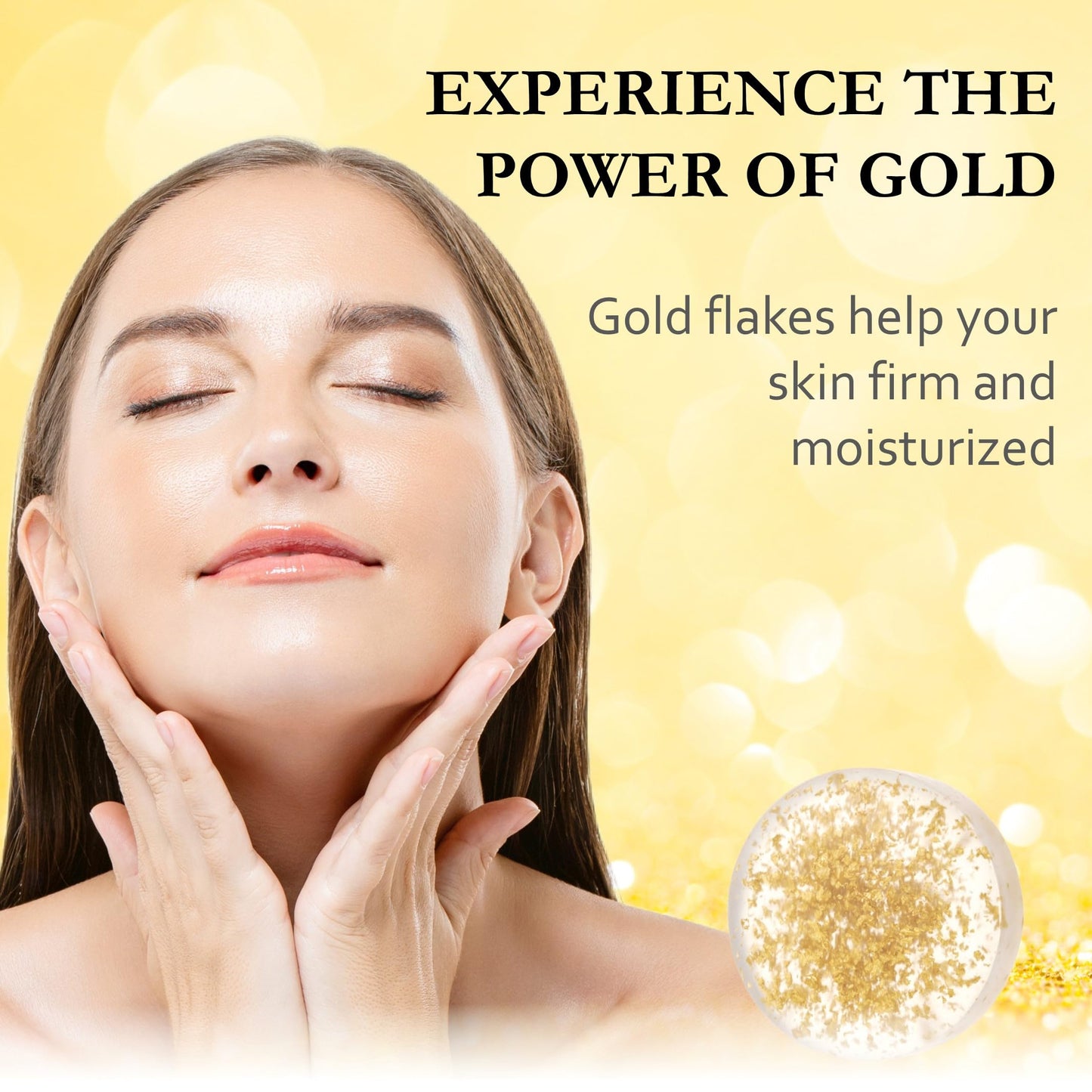 ROYALCOSMETICS ROYAL HERB SS SOAP Cleansing Bar Soap Moisturizing with Aloe Vera Leaf Extract, Ginseng Extract and Gold, 3.53 OZ / 100g