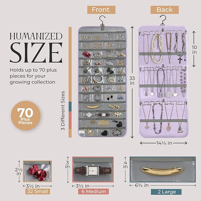 Hanging Jewelry Organizer Storage