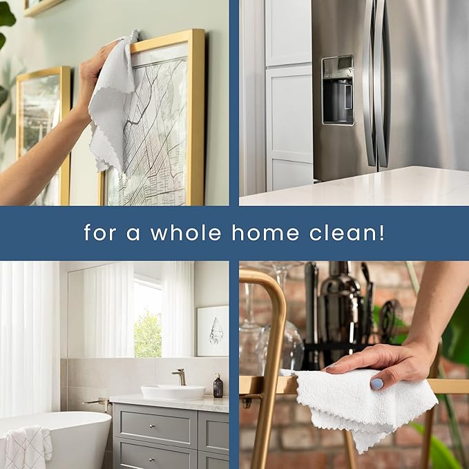 S&T INC. Microfiber Cleaning Cloths