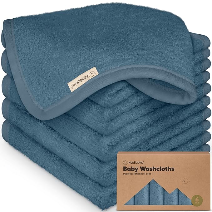 6-Pack Baby Washcloths