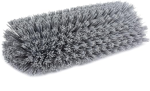 SPARTA Multi-Level Tile Scrub Brush 12" Wide Brush Head, Heavy-Duty Tile