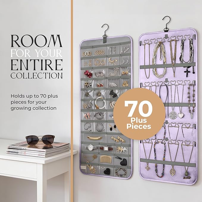 Hanging Jewelry Organizer Storage