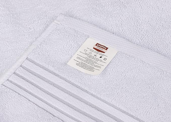 Utopia Towels 48-Piece Premium Towel Set, 12 Bath Towels, 12 Hand Towels