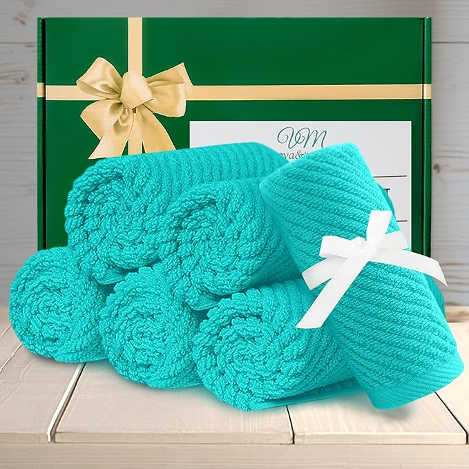 Turquoise Washcloths