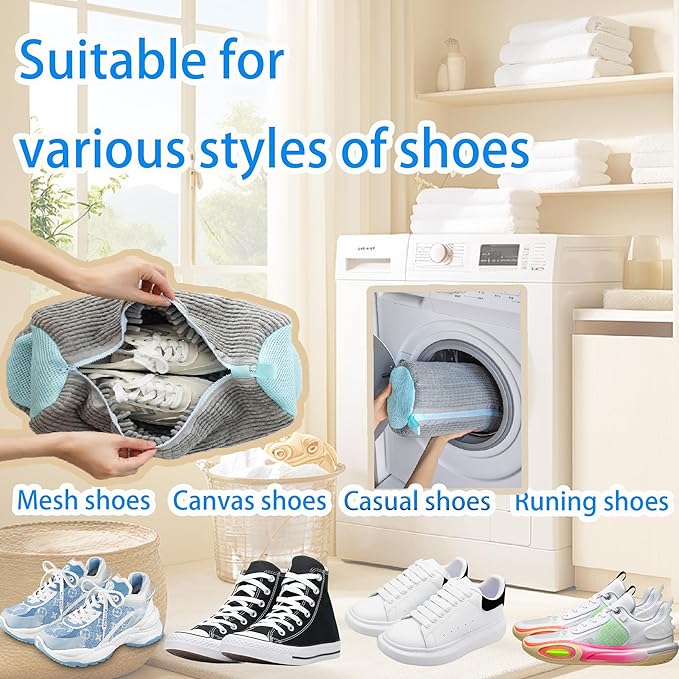 Shoe Washing Machine Bag Laundry Shoe Bag