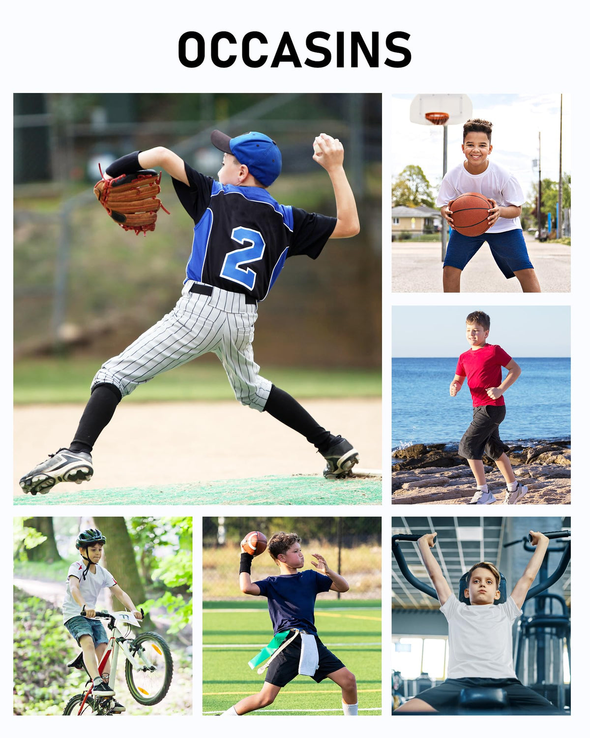 Blueleaf 3 Pack Boys Compression Shirt Short Sleeve Youth Basketball Football Undershirt Kids Quick Dry Athletic Base Layer T-Shirt Black+White+Navy Blue L