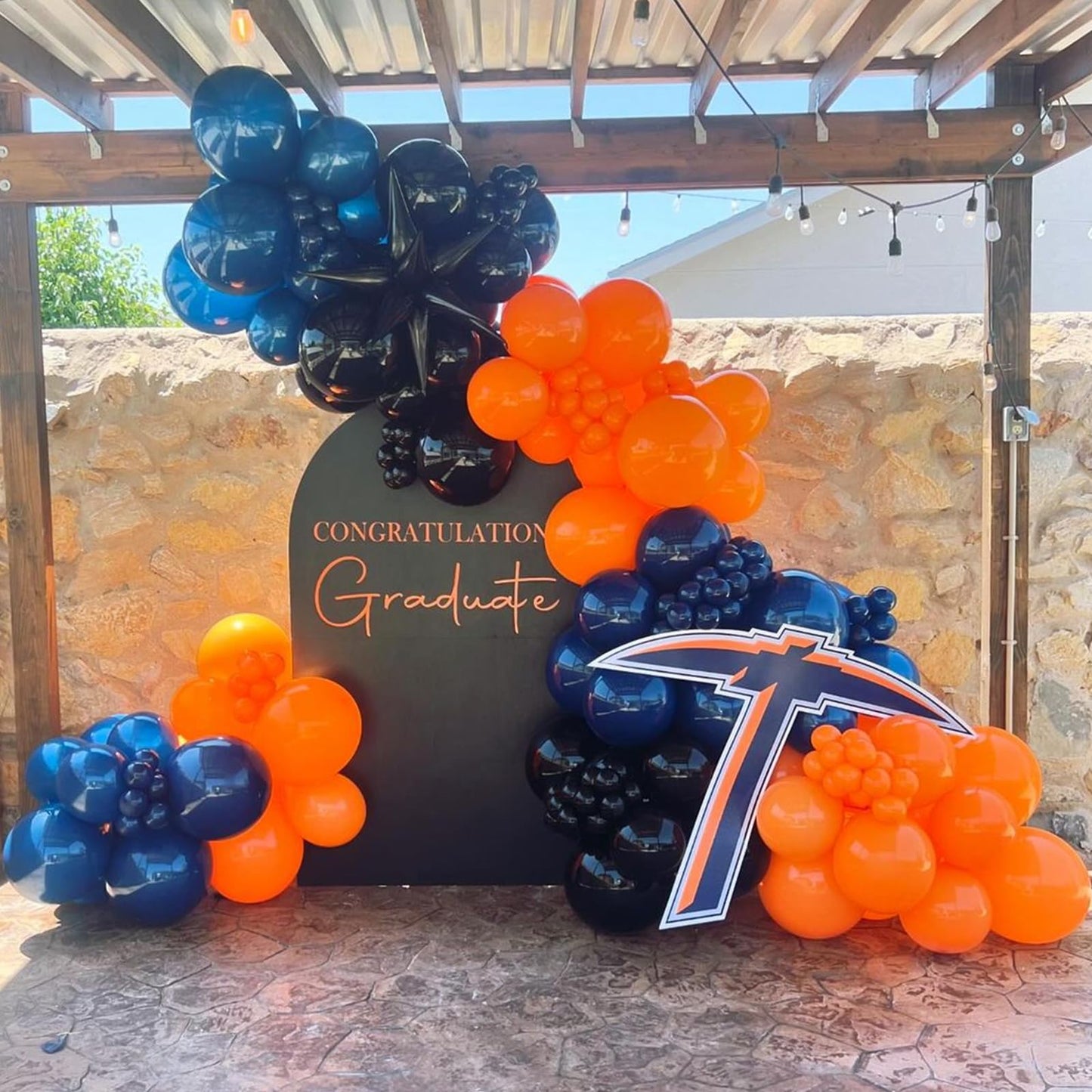 Orange and Black Balloons, Halloween Balloons Set, 67pcs 12 Inch Black Orange Confetti Balloon for Halloween Celebration Trick or Treat Party Spooky Ghost Party Bar Anniversary Graduation Decoration
