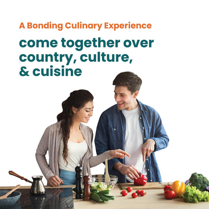 eat2explore Global Cooking Kit - Authentic Recipes, Essential Spices, Cultural Fun & Expert Drink Pairings - Perfect for Date Night and Dinner Parties (KENYA edition)