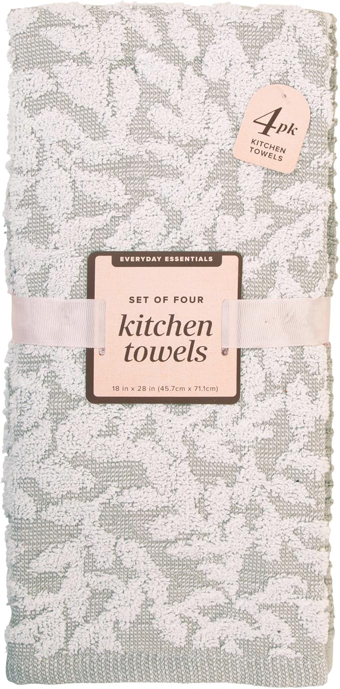 MosJos Kitchen Towels, Cotton Hand Towels, 18 x 28 Kitchen Linens
