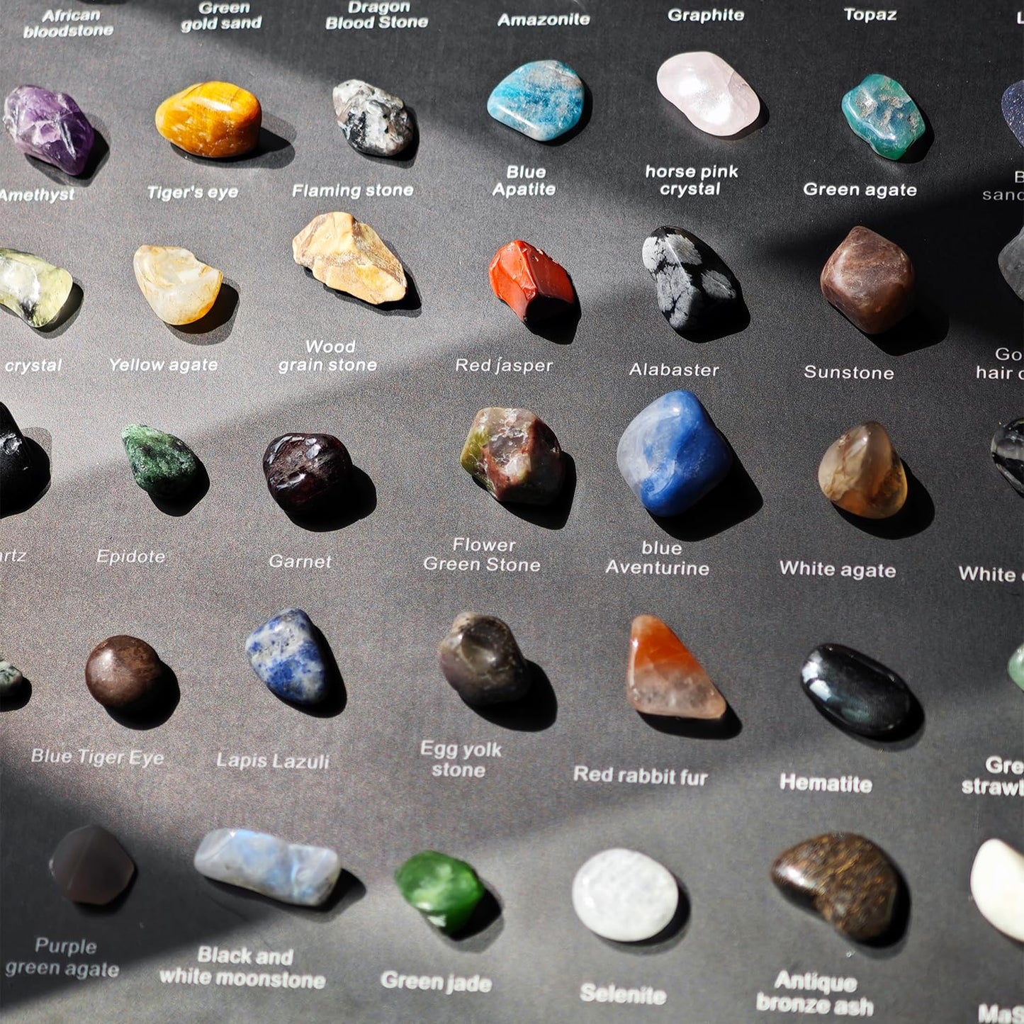 100pcs Natural Crystal Gemstone Collection - Mixed Raw Mineral Specimens Including Quartz, Amethyst, and More for Healing, Display, Decoration, and Gift Giving