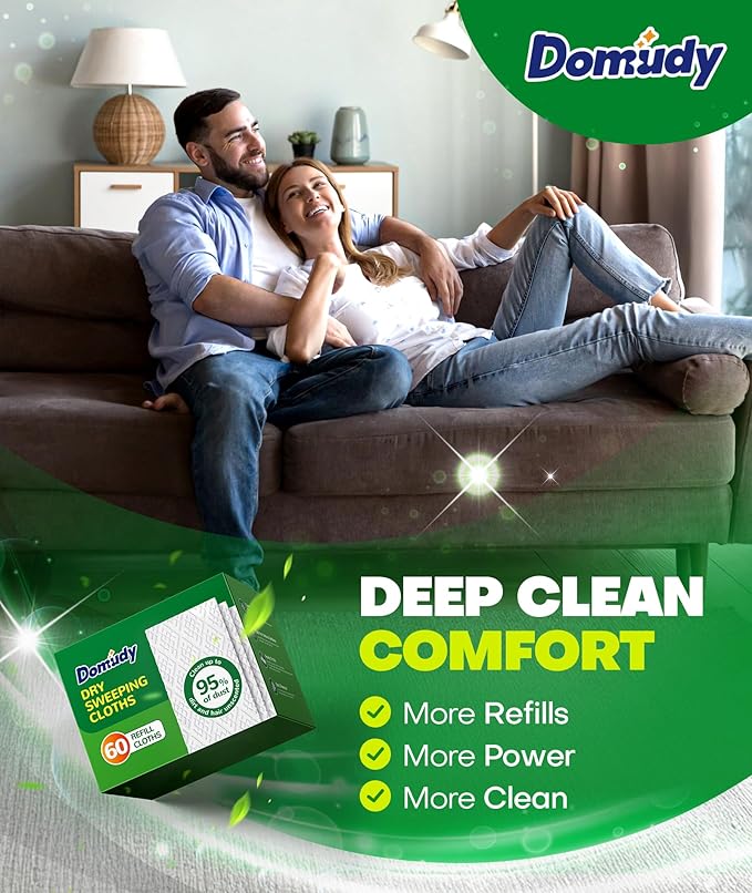 60 Count Dry Sweeping Cloths Refills
