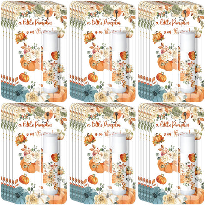 30 Pack Fall Little Pumpkin Baby Shower Games Prizes Gifts Bulk Pumpkin Pie Scented Lip Balms Favors for Boys Girls Gender Reveal Decorations Halloween Autumn Thanksgiving Baby Shower Bags Stuffer