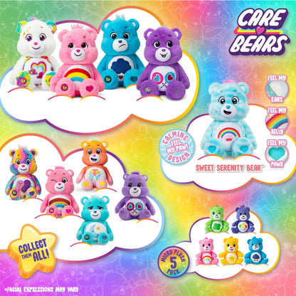 Care Bears x Hello Kitty Plush 2 Pack - Hello Kitty as Funshine Bear & My Melody as Share Bear