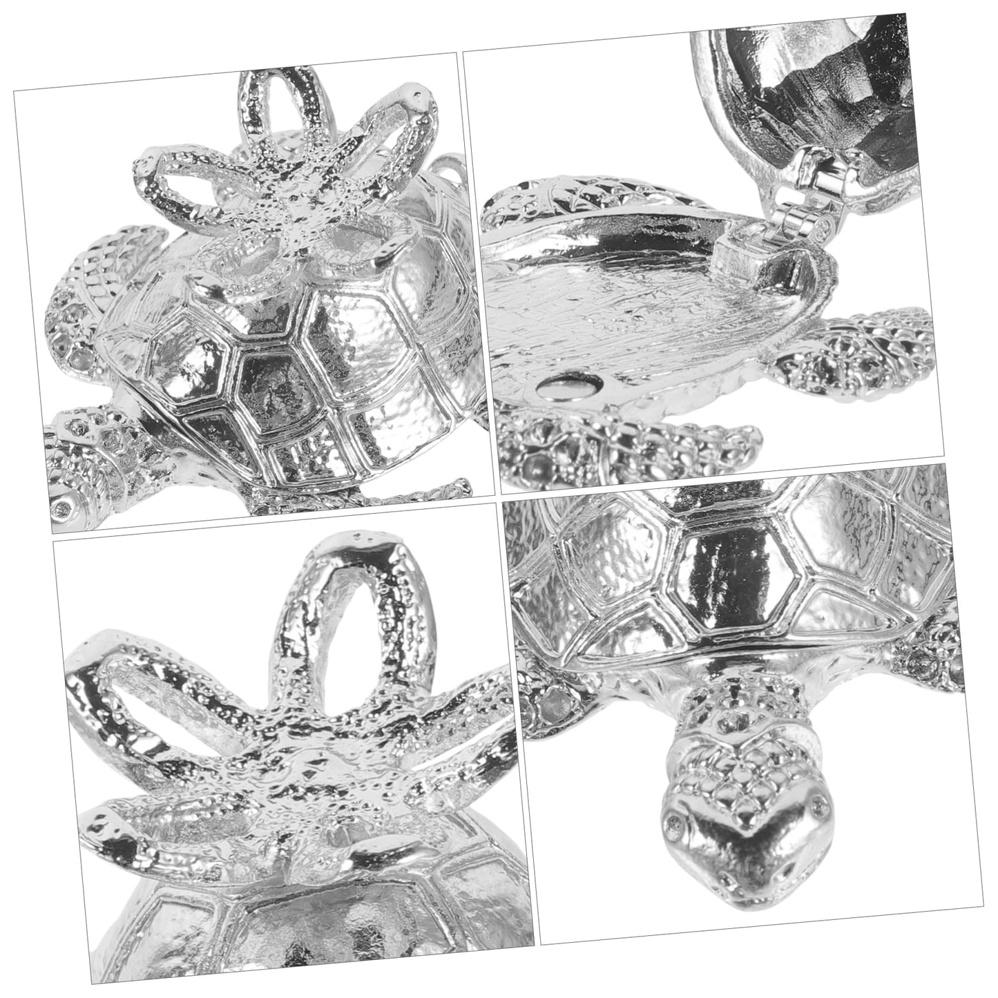 GOOHOCHY Metal Tortoise Crystal Ball Stand Display Base Decorative Shelf Stand for Collectibles Crystal Sphere Holder