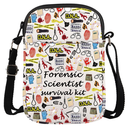 GJTIM Forensic Scientist Gift Forensic Science Investigator Gift Criminologist Travel Bag Forensic Scientist Survival Kit (Forensic Scientist CR)