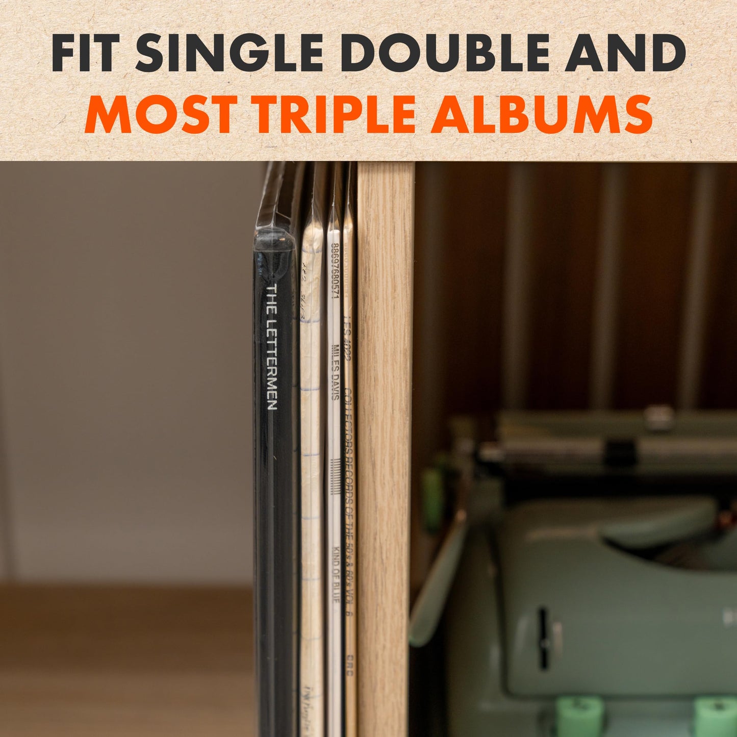 50x 12 Inch Standard Outer Vinyl Record Sleeves | Crystal Clear Covers for Single Double Albums & LPs | Acid-Free Protective Plastic Sleeves | Clean & Crisp Polypropylene