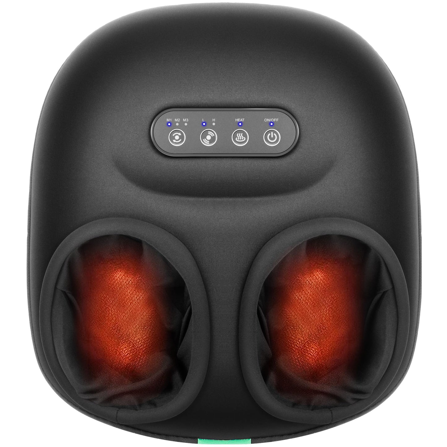 Medcursor Foot Massager Machine with Heat, Rolling, Deep Kneading, Shiatsu Foot Massager for Delivers Pain Relief, Tired, Plantar Fasciitis, Gift for Women Mom Men Fits Up to 13"