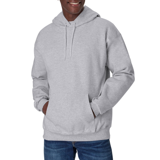 Hanes Men's Ultimate Cotton Heavyweight Pullover Hoodie Sweatshirt, Light Steel, Medium