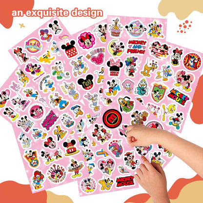Mouse Stickers, Scrapbooking, 32 Different Sheets, Teacher Reward Stickers Prizes, Mouse Themed Birthday Party Favors Supplies (32 Pack)，Recommended Age 18 (A)