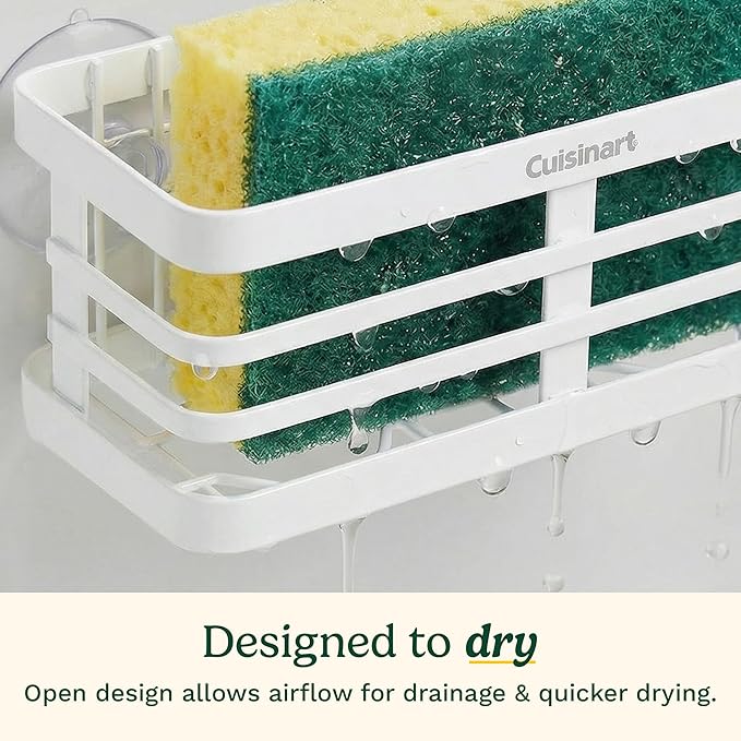 Cuisinart Sponge Holder for Kitchen Sink—Metal Sink Caddy