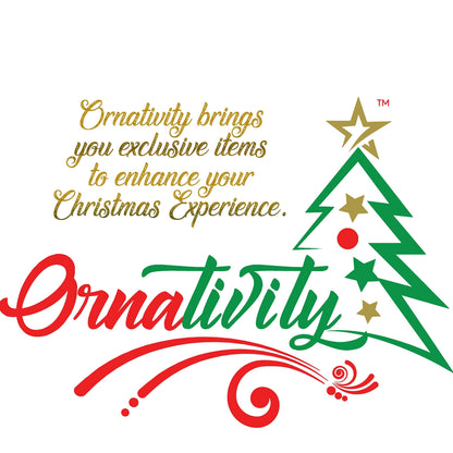 Ornativity Silver Star Tree Topper - Christmas Silver Glitter Sparkle Star Ornament Holiday Decor Top Toppers Xmas Decoration 9"