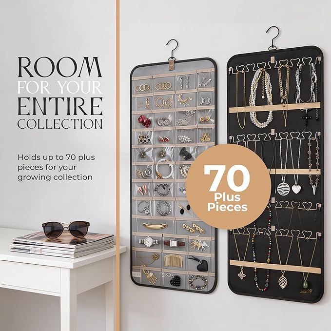Hanging Jewelry Organizer Storage