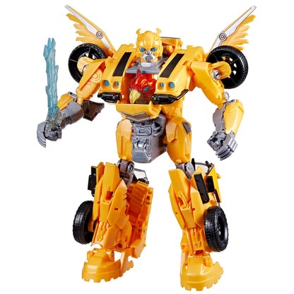 Transformers Toys Rise of the Beasts Film, Beast-Mode Bumblebee Action Figure, Ages 6 and up, 25 cm
