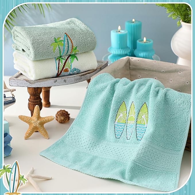 3 Pack Summer Surfboard Hand Towels