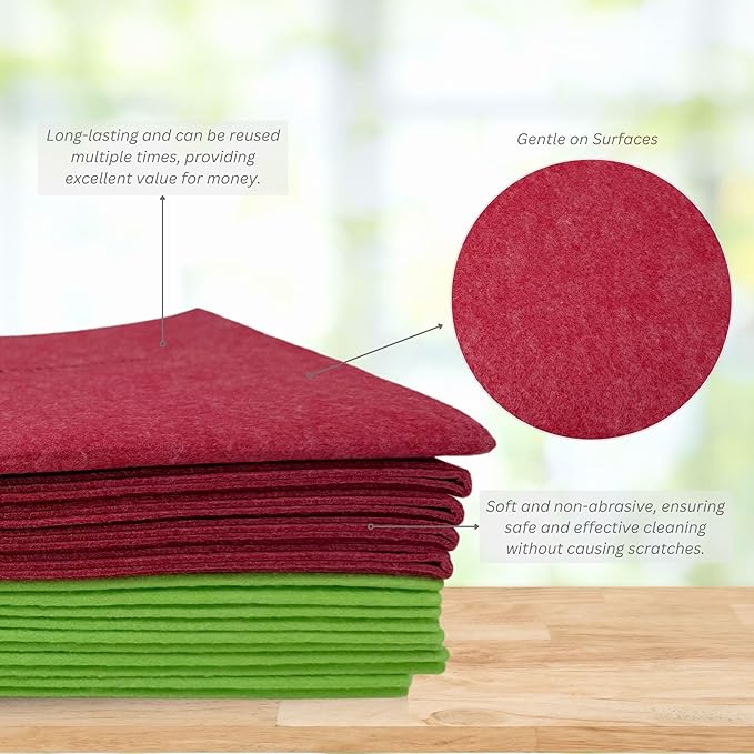 10 Pack Extra Large Original German Holiday Shammy Cloths Chamois Towels Super