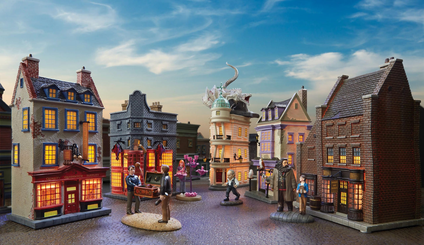 Department 56 Harry Potter Village Accessories Ukrainian Ironbelly Figurine, 7.01 Inch, Multicolor