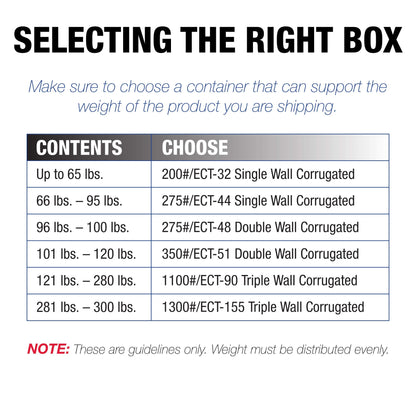 Box USA White Shipping Boxes 17 1/4"L x 11 1/4"W x 8"H (25 Pack) Medium Mailing Box for Small Business Packaging, Mailers, Gifts & Storage