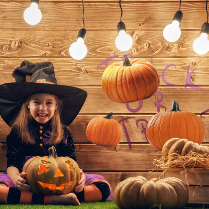 35 Pieces Large Pumpkin Cutouts Decoration Pumpkin Shape Cutouts for Fall Classroom Decor and Teacher Supplies Celebrations Halloween Thanksgiving Day Party Supply, 7 Designs
