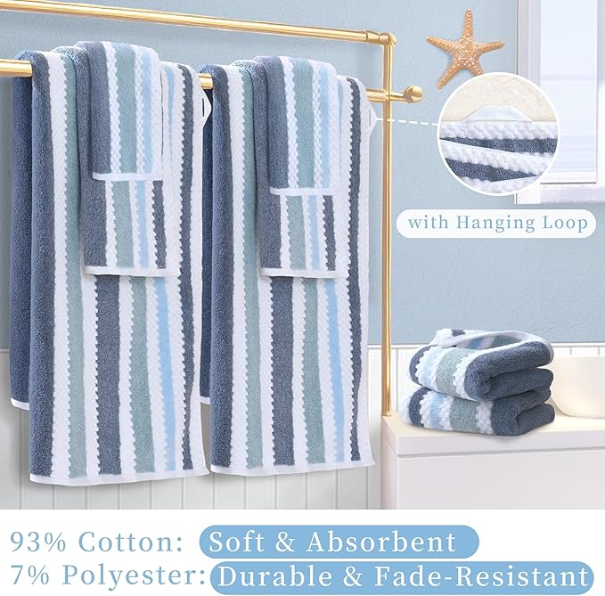 Waffle Towels for Bathroom
