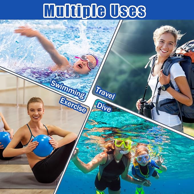 Shappy 2 Pcs Large Travel Laundry Bag Washable Waterproof Wet Dry Large Dirty