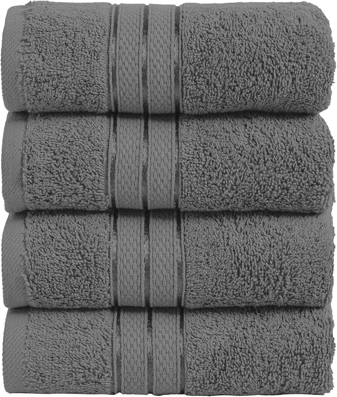 Elegant Comfort Three Line Popcorn Towel Set