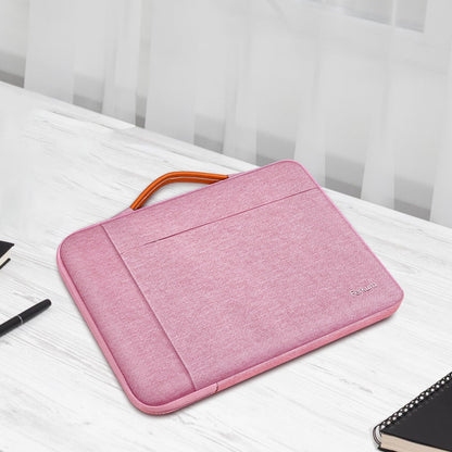 Ferkurn Laptop Case Sleeve 14 Inch Compatible with 14" MacBook Pro M4/M3/M2/M1, HP Pavilion Chromebook 14A EliteBook X360 Probook, ASUS Vivobook,Lenovo Ideapad,Acer, Slim Carrying Computer Bag, Pink