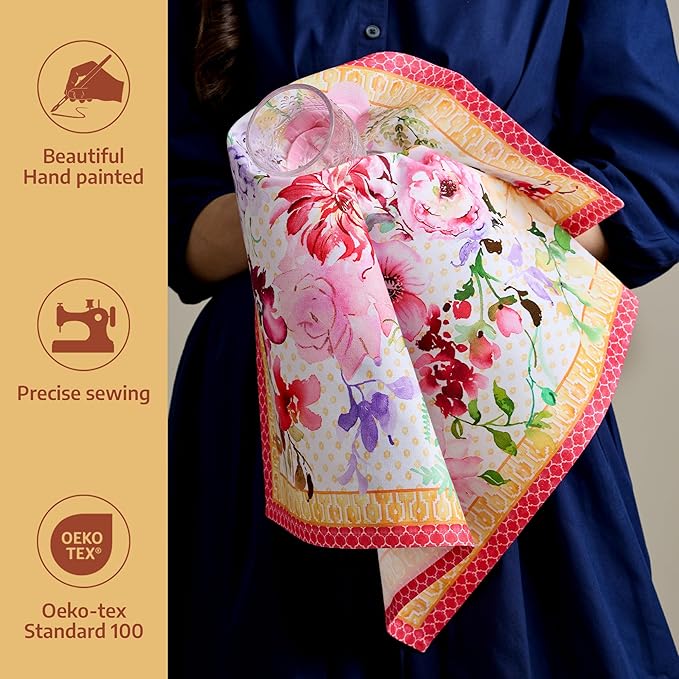Maison d' Hermine Kitchen Towel 100% Combed Cotton Premium Set of 3