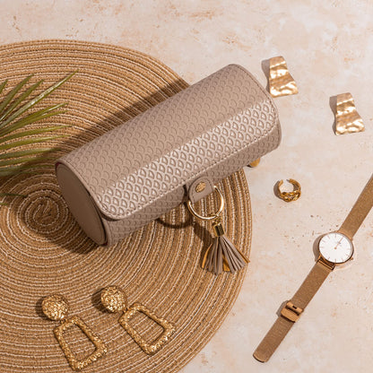 Vlando Viaggio Valentines Day Gifts for Her - Small Jewelry Case Box - Travel Essential Accessories for Women, Travelers, Couples, Mom, Friends, Bridesmaid
