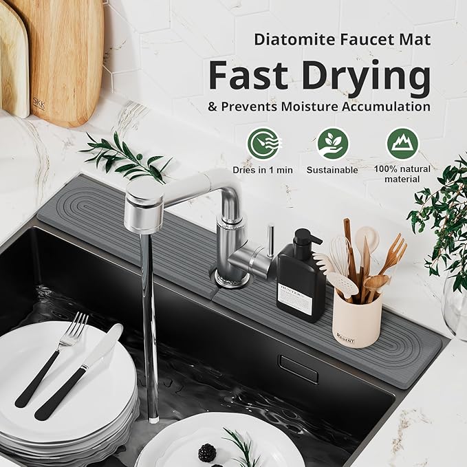 Quick Dry Sink Splash Guard