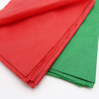 24 Christmas Kraft Gift Bags with 24 Tissue Papers, 7 x 8.6 x 3 Holiday Goody Bags with Handles, Xmas Treat Bags for Party Favors, Classroom Exchange, Present Wrapping