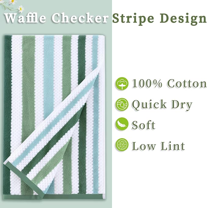 Striped Bath Towels