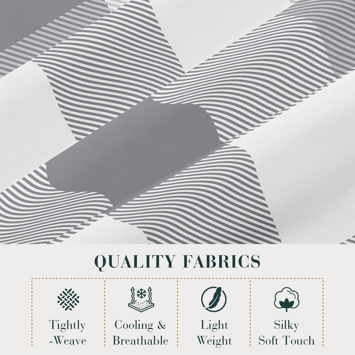 YIYEA King Size Sheets Set, Premium Double Brushed Microfiber Bed Sheet Set for All Season, Soft Breathable, 16" Deep Pocket, Shrinkage and Fade Resistant, 4PC, King