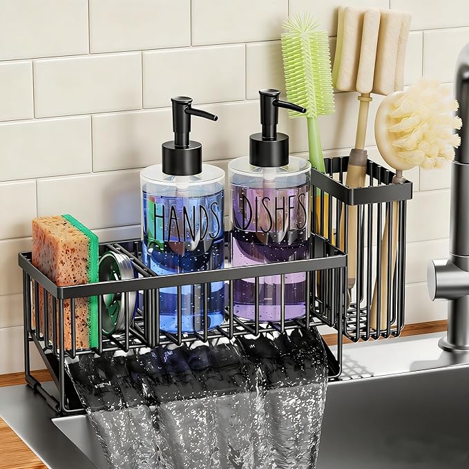 MASADI Kitchen Dish Soap Dispenser Set