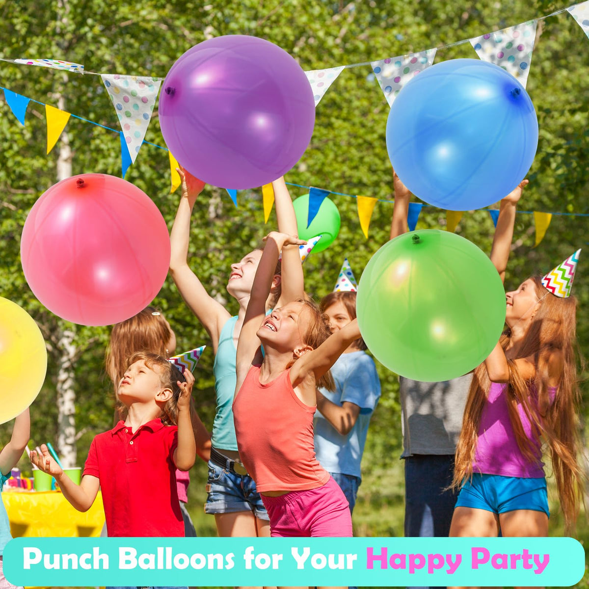 28 Sets End of Year Student Gifts from Teacher, 18 Inch Punch Balloons with Summer Greeting Cards, Summer Gifts for Classroom School Student End of Year Graduation Gifts Bulk