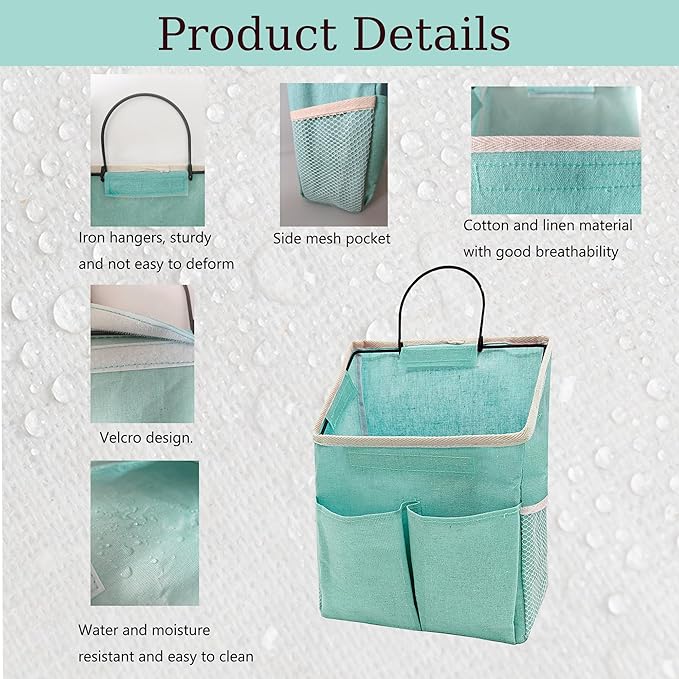 2pcs Wall Hanging Storage Bag, Wall Hanging Organizer Bags