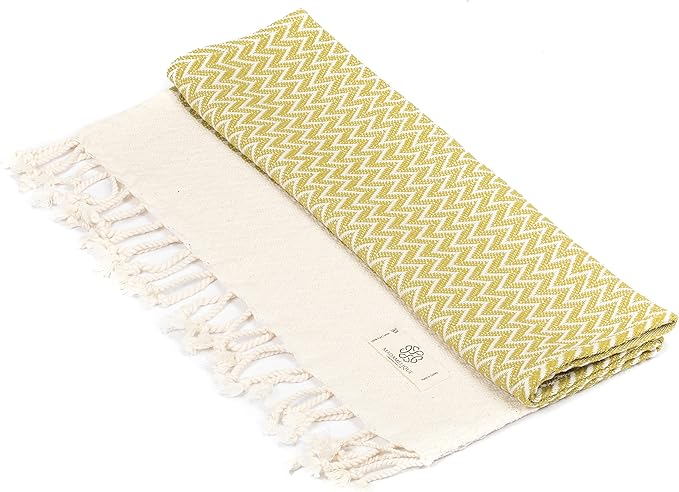 Madamelique Exclusive Hand Towels Set of 2-18 x 40 Inches