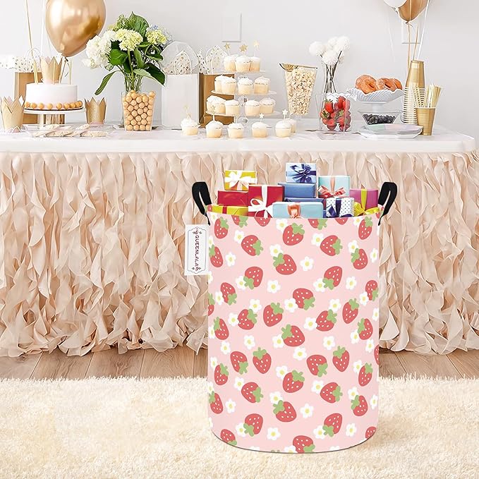QUEENLALA Large Storage Basket, Laundry Hamper/Bathroom/Home Decor/Collapsible